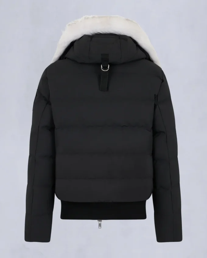 Cloud Shearling Trim Bomber Jacket Cloud Shearling Trim Bomber Jacket