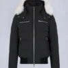 Cloud Shearling Trim Bomber Jacket Cloud Shearling Trim Bomber Jacket