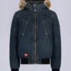 Evisu X Moose Denim Ballistic Bomber Jacket Evisu X Moose Denim Ballistic Bomber Jacket
