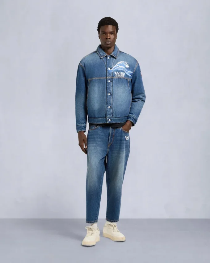 Evisu X Moose Denim Jacket Evisu X Moose Denim Jacket
