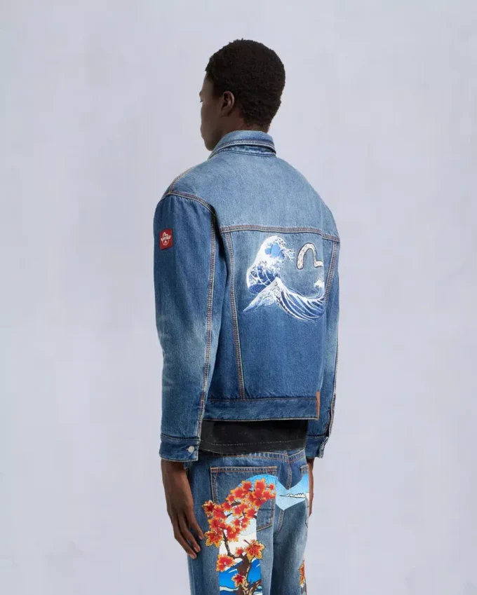Evisu X Moose Denim Jacket Evisu X Moose Denim Jacket