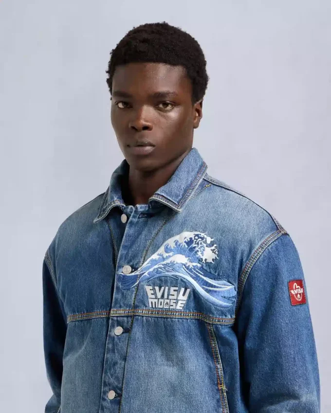 Evisu X Moose Denim Jacket Evisu X Moose Denim Jacket