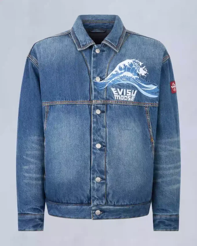 Evisu X Moose Denim Jacket Evisu X Moose Denim Jacket
