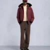 Gold Series Original Shearling Trim Ballistic Bomber Gold Series Original Shearling Trim Ballistic Bomber