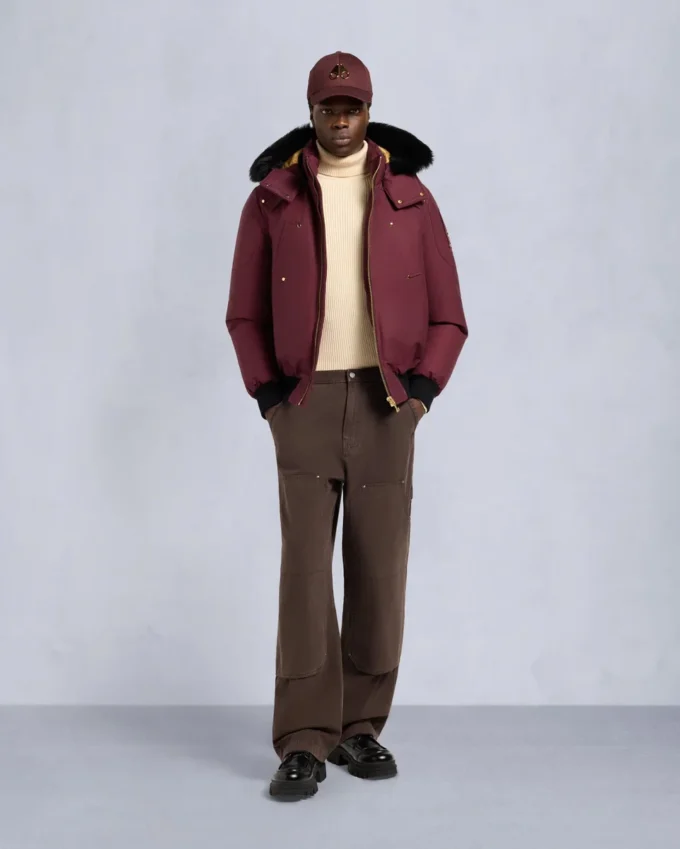 Gold Series Original Shearling Trim Ballistic Bomber Gold Series Original Shearling Trim Ballistic Bomber