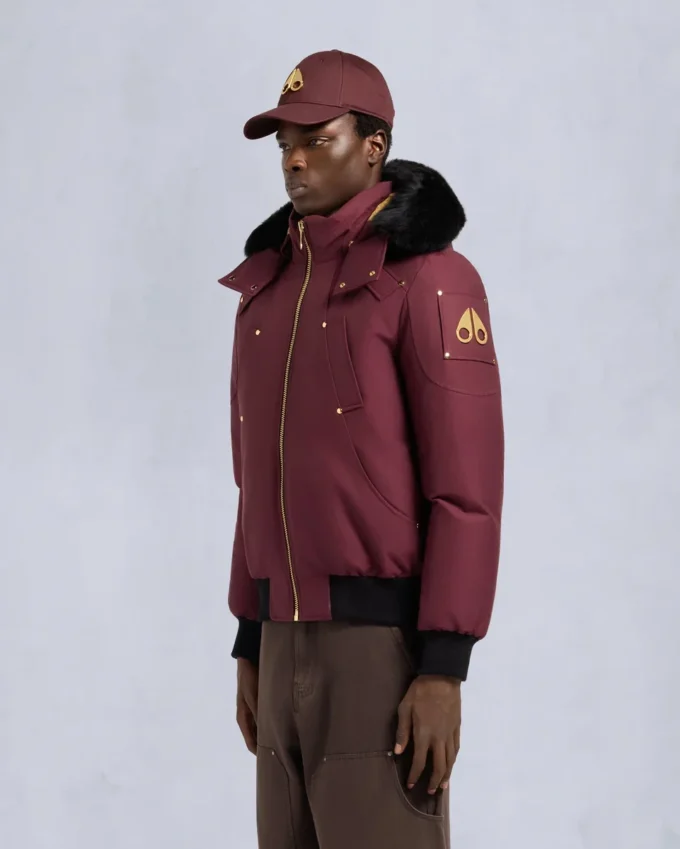 Gold Series Original Shearling Trim Ballistic Bomber Gold Series Original Shearling Trim Ballistic Bomber