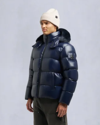 Kings Puffer Shearling Trim Jacket Kings Puffer Shearling Trim Jacket