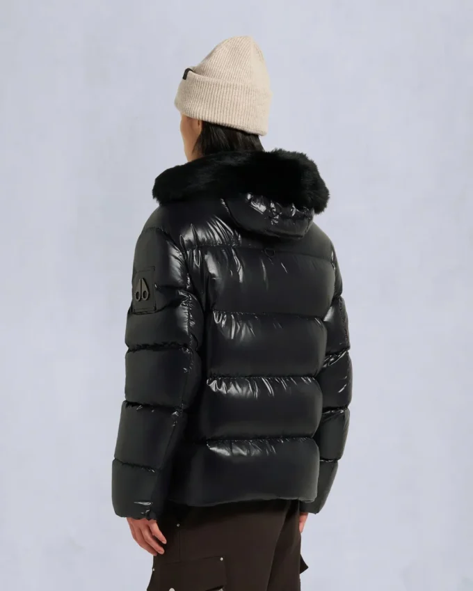 Kings Puffer Shearling Trim Jacket Kings Puffer Shearling Trim Jacket