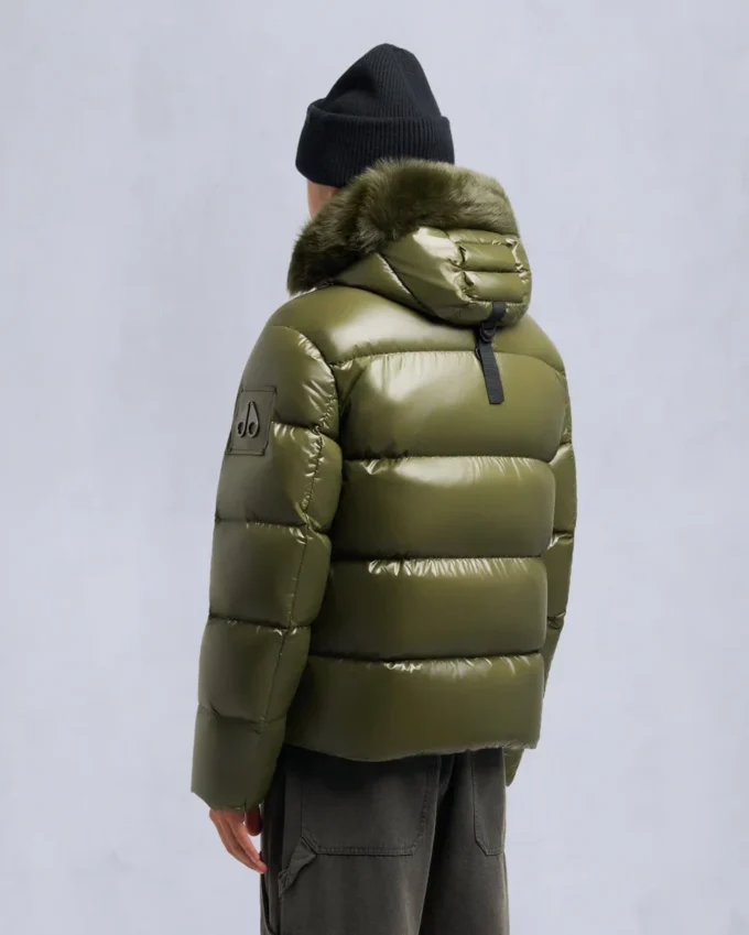 Kings Puffer Shearling Trim Jacket Kings Puffer Shearling Trim Jacket