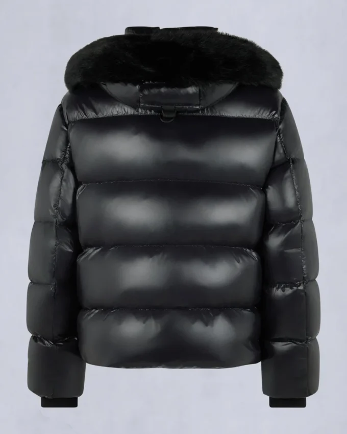 Kings Puffer Shearling Trim Jacket Kings Puffer Shearling Trim Jacket