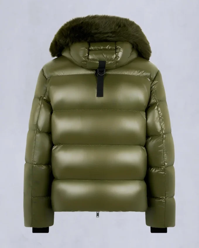 Kings Puffer Shearling Trim Jacket Kings Puffer Shearling Trim Jacket