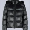 Kings Puffer Shearling Trim Jacket Kings Puffer Shearling Trim Jacket