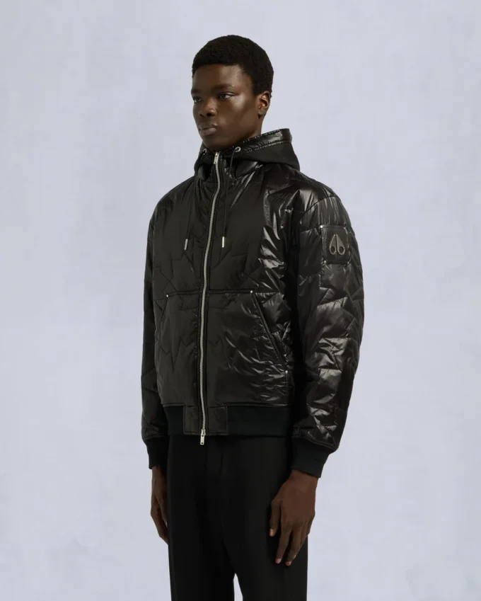 Leaf Quilt Bomber Jacket Leaf Quilt Bomber Jacket