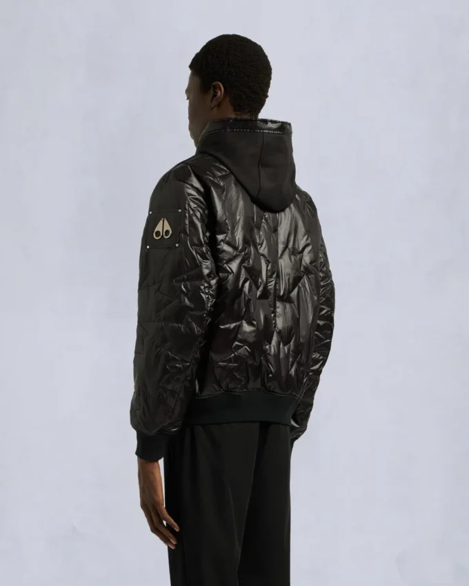 Leaf Quilt Bomber Jacket Leaf Quilt Bomber Jacket