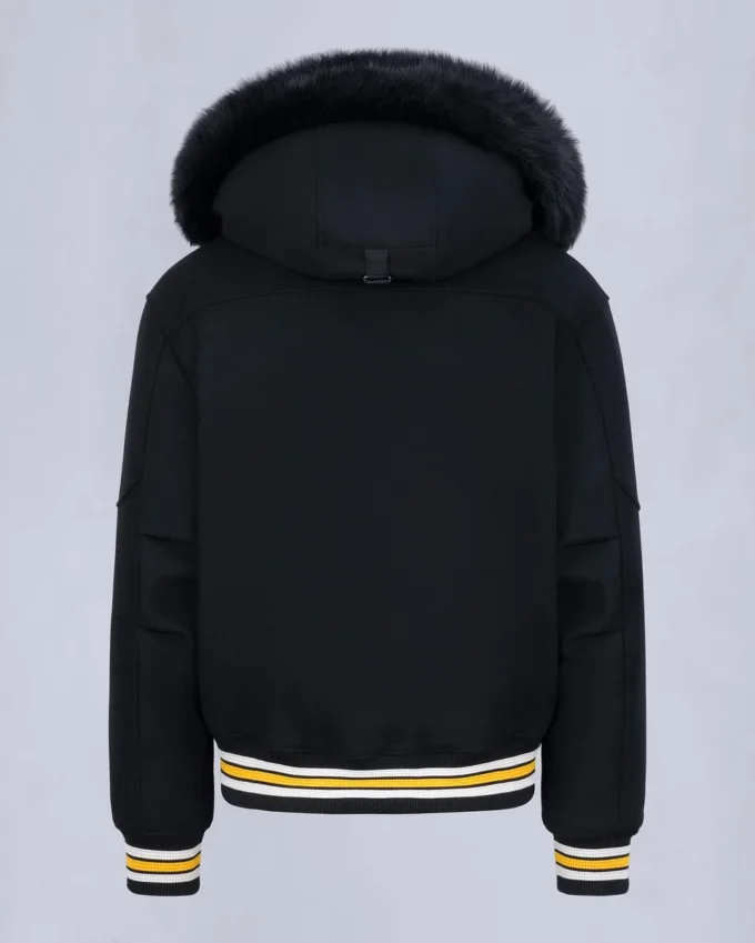 Nhl X Moose Knuckles Bruins Bomber Jacket Nhl X Moose Knuckles Bruins Bomber Jacket