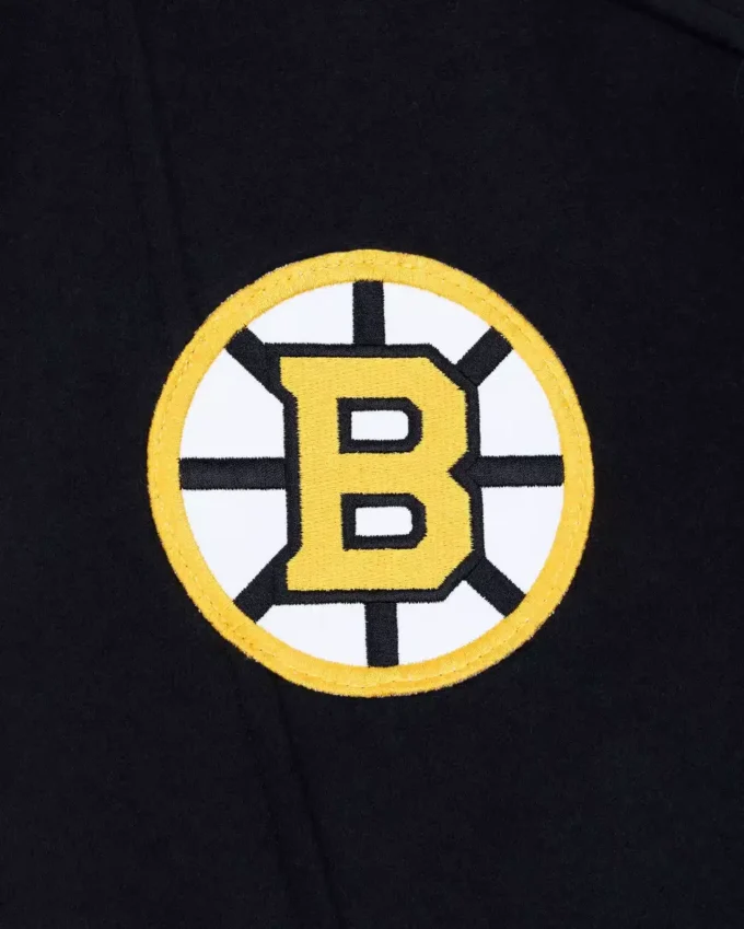 Nhl X Moose Knuckles Bruins Bomber Jacket Nhl X Moose Knuckles Bruins Bomber Jacket