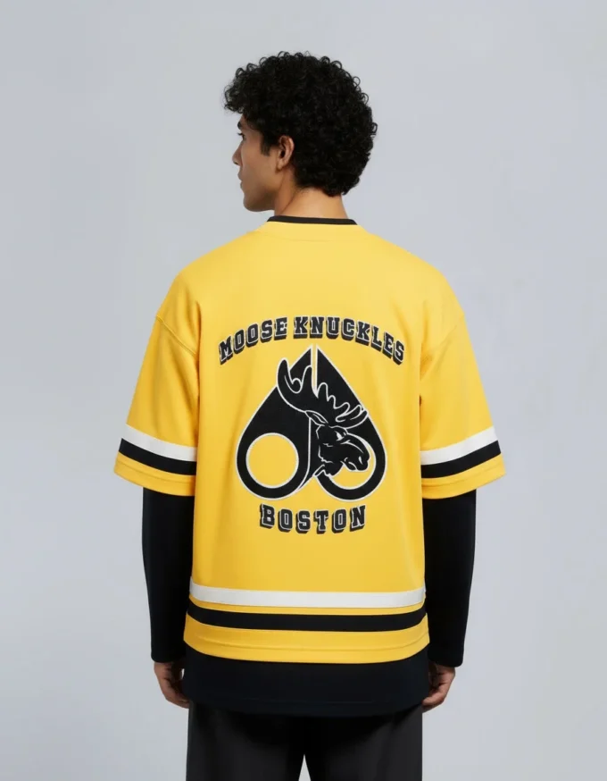 Nhl X Moose Knuckles Bruins Tee Nhl X Moose Knuckles Bruins Tee