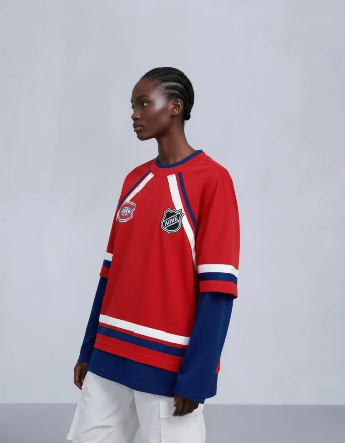 Nhl X Moose Knuckles Canadiens Tee Nhl X Moose Knuckles Canadiens Tee