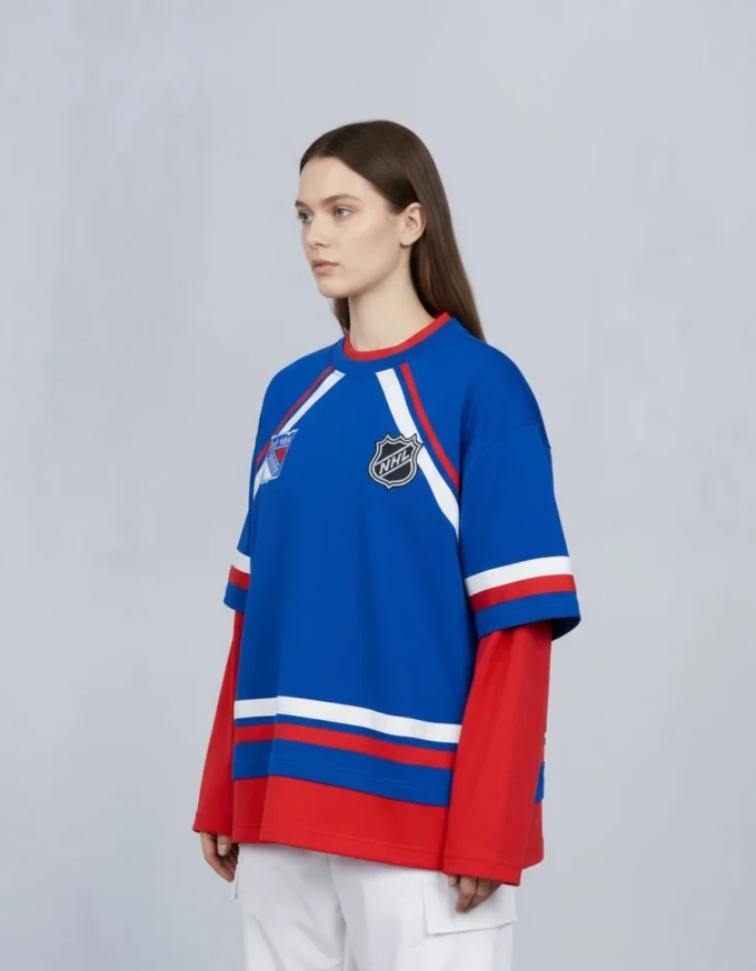 Nhl X Moose Knuckles Rangers Tee Nhl X Moose Knuckles Rangers Tee