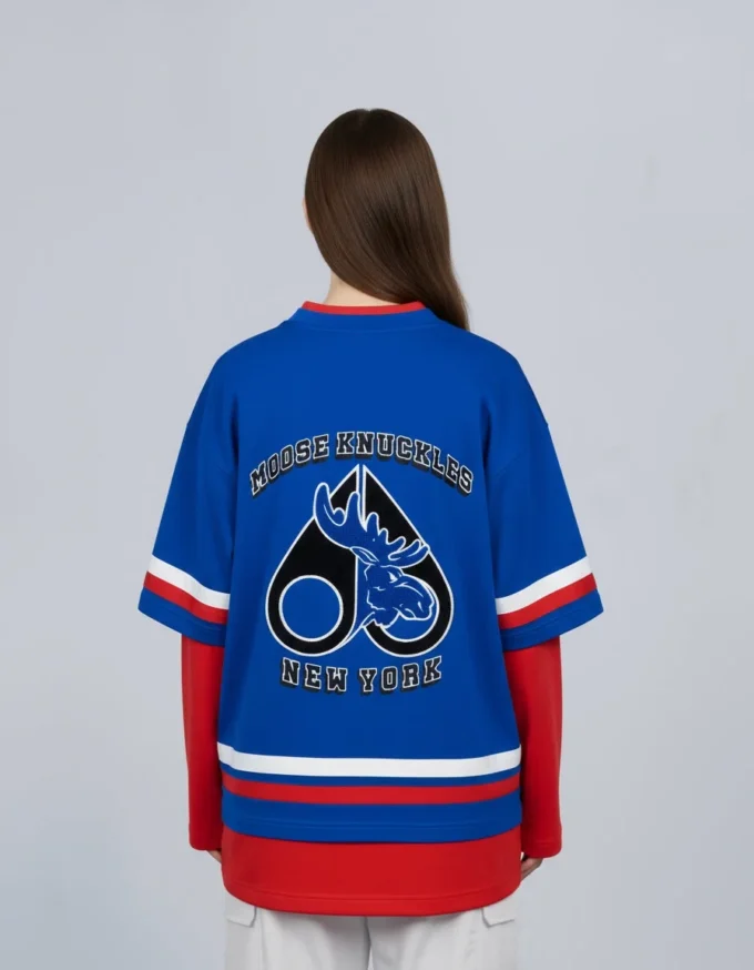 Nhl X Moose Knuckles Rangers Tee Nhl X Moose Knuckles Rangers Tee