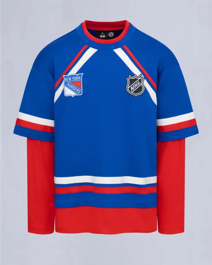 Nhl X Moose Knuckles Rangers Tee Nhl X Moose Knuckles Rangers Tee