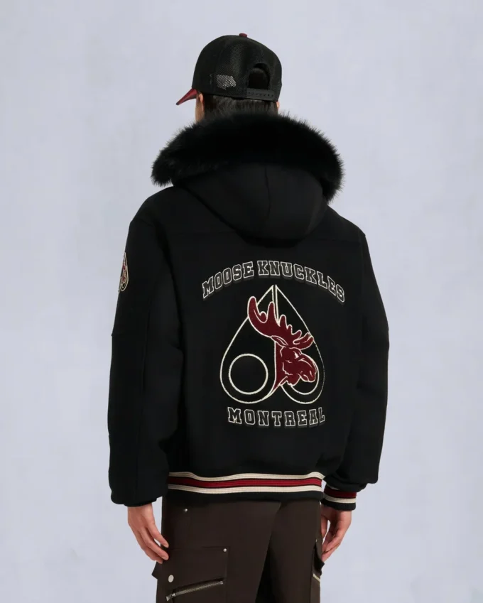 Nhl X Moose Knuckles Team Bomber Jacket Nhl X Moose Knuckles Team Bomber Jacket