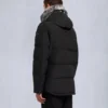 Onyx Round Island Shearling Trim Jacket Onyx Round Island Shearling Trim Jacket