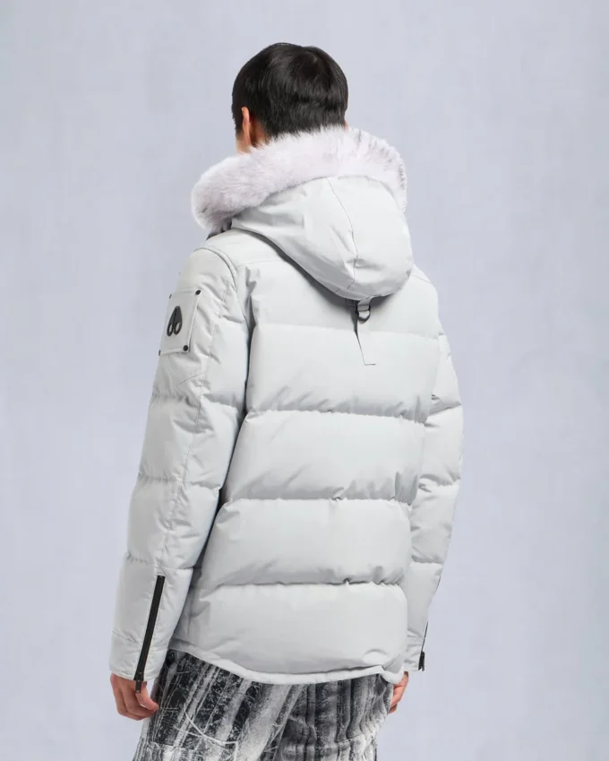 Onyx Round Island Shearling Trim Jacket Onyx Round Island Shearling Trim Jacket