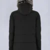 Onyx Round Island Shearling Trim Jacket Onyx Round Island Shearling Trim Jacket