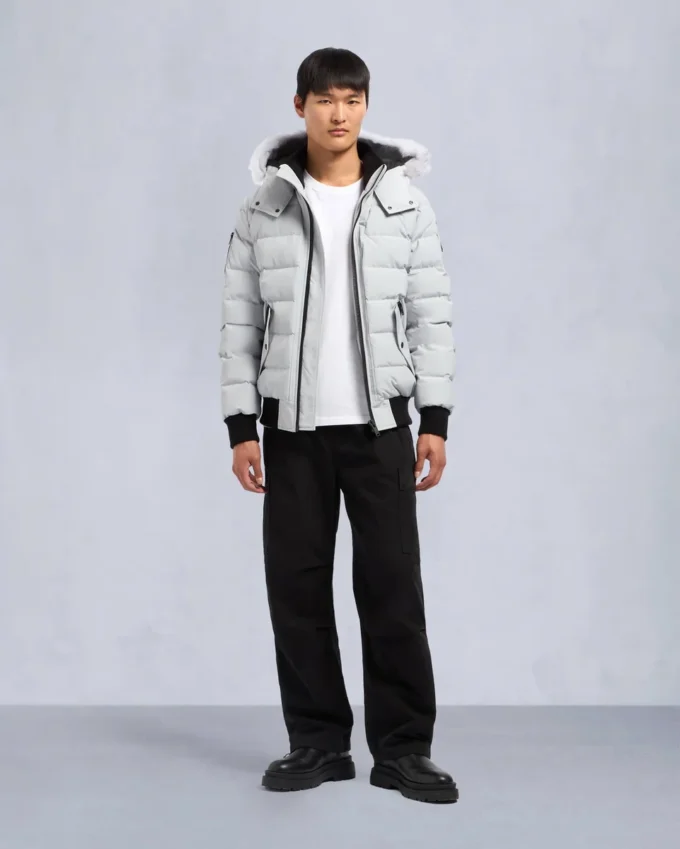 Onyx Scotchtown Shearling Bomber Jacket Onyx Scotchtown Shearling Bomber Jacket