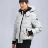 Onyx Scotchtown Shearling Bomber Jacket Onyx Scotchtown Shearling Bomber Jacket