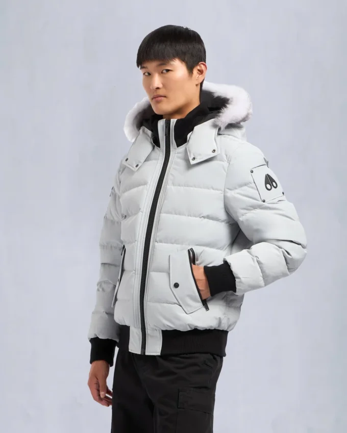 Onyx Scotchtown Shearling Bomber Jacket Onyx Scotchtown Shearling Bomber Jacket