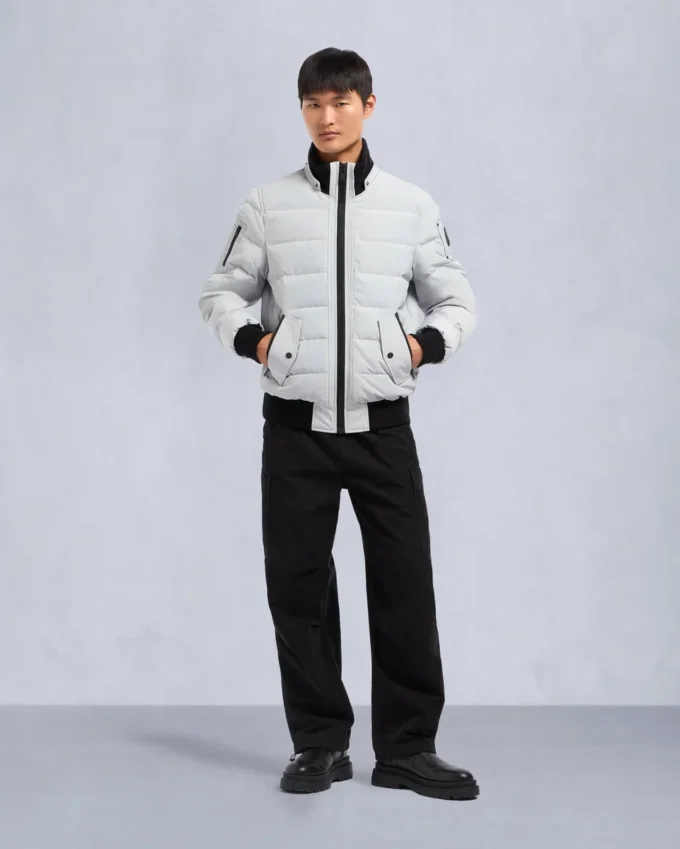 Onyx Scotchtown Shearling Bomber Jacket Onyx Scotchtown Shearling Bomber Jacket