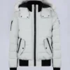 Onyx Scotchtown Shearling Bomber Jacket Onyx Scotchtown Shearling Bomber Jacket