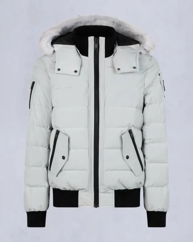 Onyx Scotchtown Shearling Bomber Jacket Onyx Scotchtown Shearling Bomber Jacket