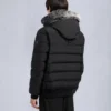 Onyx Scotchtown Shearling Trim Bomber Jacket Onyx Scotchtown Shearling Trim Bomber Jacket