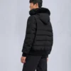 Onyx Scotchtown Shearling Trim Bomber Jacket Onyx Scotchtown Shearling Trim Bomber Jacket