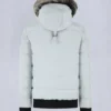 Onyx Scotchtown Shearling Trim Bomber Jacket Onyx Scotchtown Shearling Trim Bomber Jacket