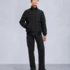 Onyx Scotchtown Shearling Trim Bomber Jacket Onyx Scotchtown Shearling Trim Bomber Jacket