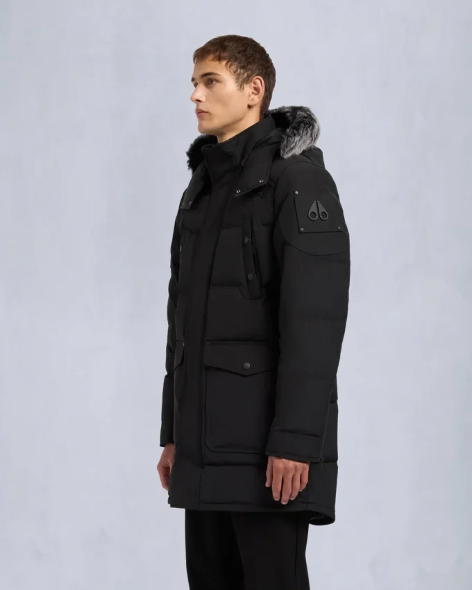 Onyx Shearling Trim Big Ridge Parka Onyx Shearling Trim Big Ridge Parka