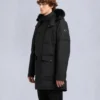 Onyx Shearling Trim Big Ridge Parka Onyx Shearling Trim Big Ridge Parka