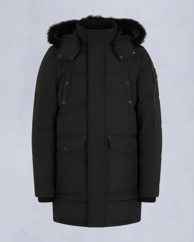 Onyx Shearling Trim Big Ridge Parka Onyx Shearling Trim Big Ridge Parka
