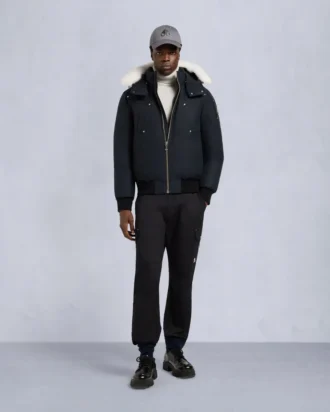 Original Ballistic Shearling Trim Bomber Jacket
