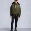 Original Ballistic Shearling Trim Bomber Jacket Original Ballistic Shearling Trim Bomber Jacket