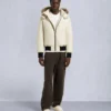 Original Ballistic Shearling Trim Bomber Jacket Original Ballistic Shearling Trim Bomber Jacket