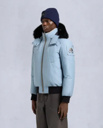 Original Ballistic Shearling Trim Bomber Jacket Original Ballistic Shearling Trim Bomber Jacket