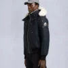 Original Ballistic Shearling Trim Bomber Jacket Original Ballistic Shearling Trim Bomber Jacket