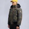 Original Ballistic Shearling Trim Bomber Jacket Original Ballistic Shearling Trim Bomber Jacket