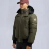 Original Ballistic Shearling Trim Bomber Jacket Original Ballistic Shearling Trim Bomber Jacket