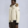 Original Ballistic Shearling Trim Bomber Jacket Original Ballistic Shearling Trim Bomber Jacket